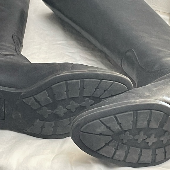 Sam Edelman black  leather riding boots - Picture 4 of 5